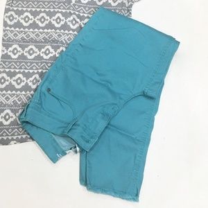 Turquoise Crop Pants - Size 10